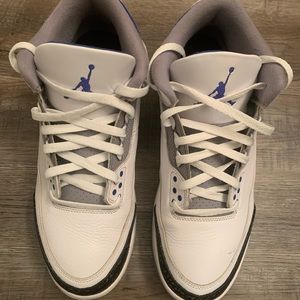 Jordan 3 Retro Racer Blue SIZE 11.5 USED, NO BOX (Please READ DESCRIPTION )